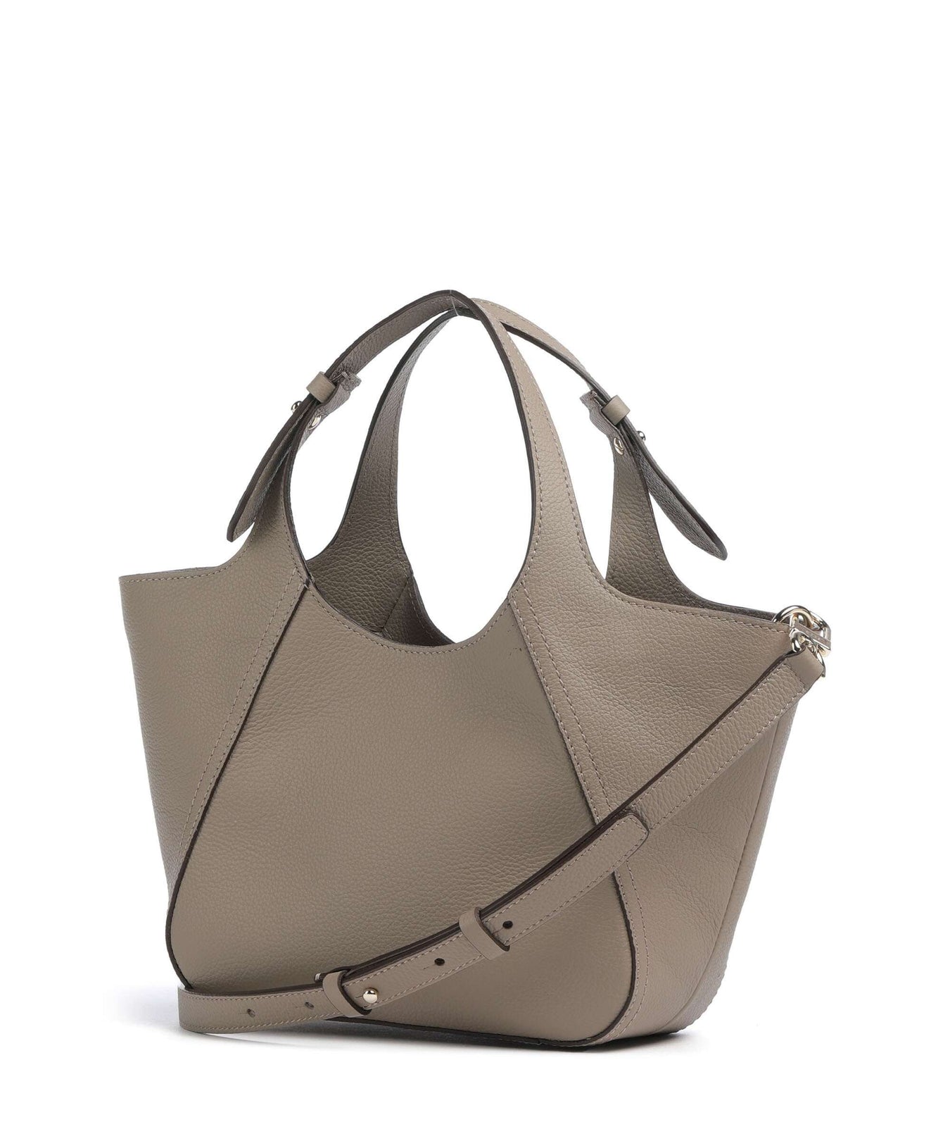 BOSS Lenah Small Handbag open brown