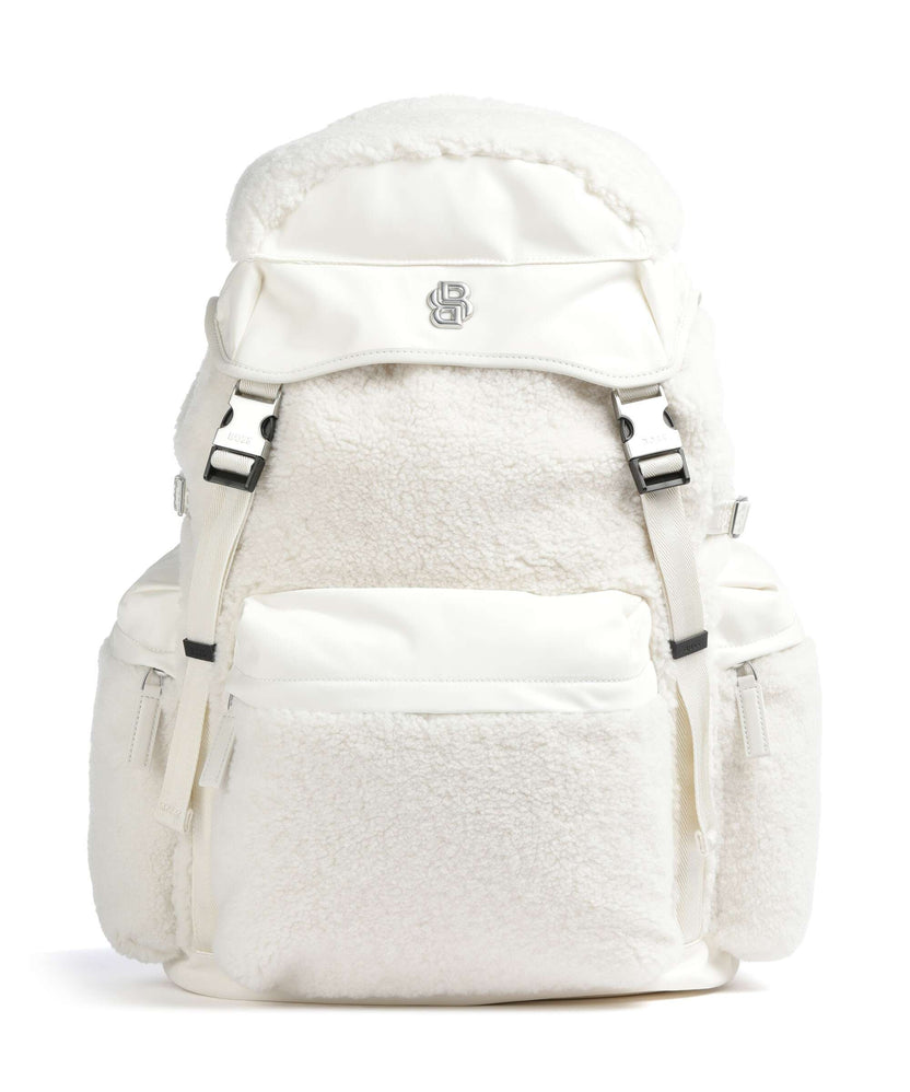 BOSS B Icon Backpack open white