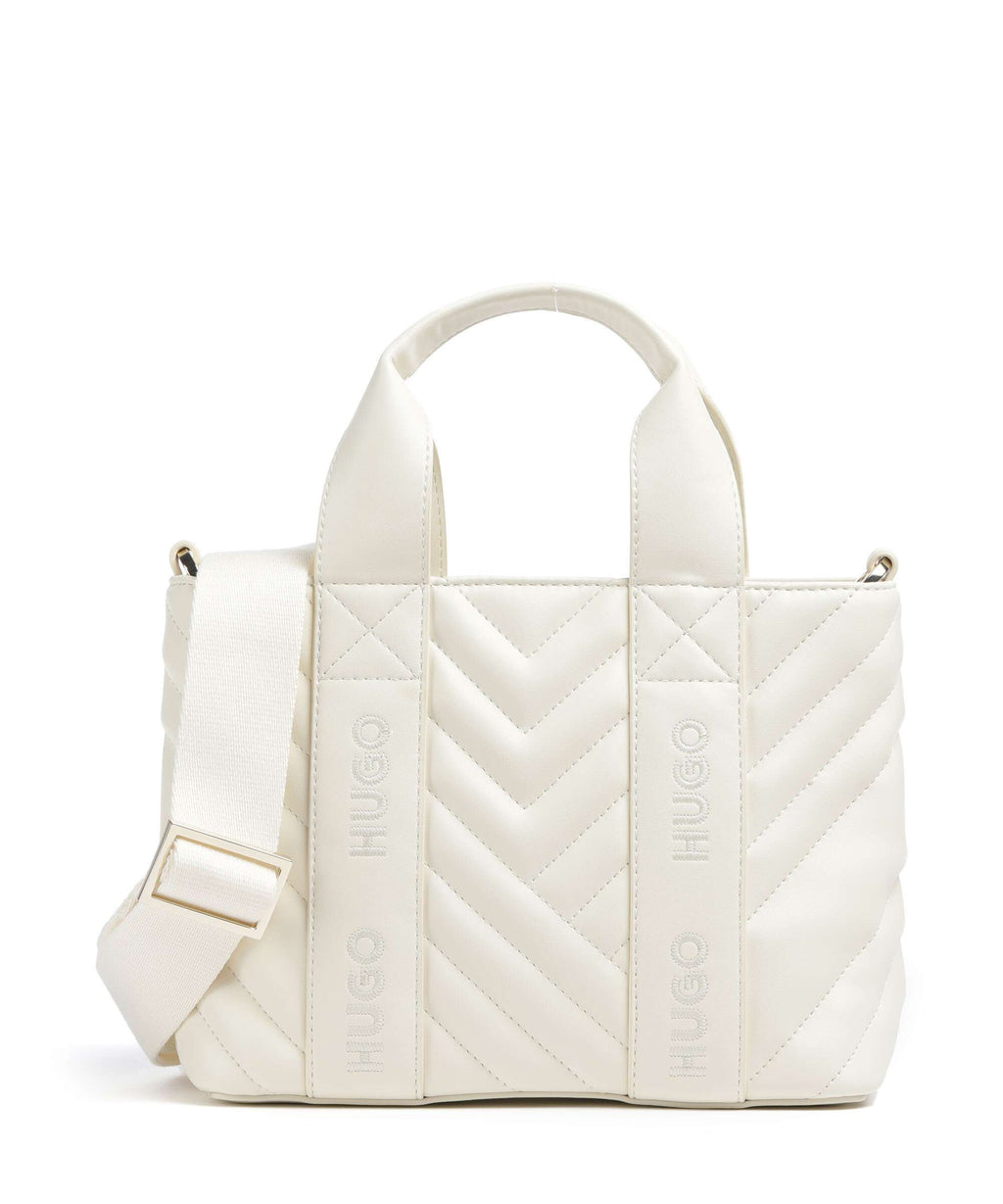 Hugo Becky Handbag open white
