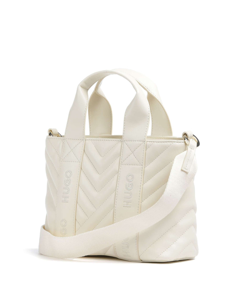 Hugo Becky Handbag open white