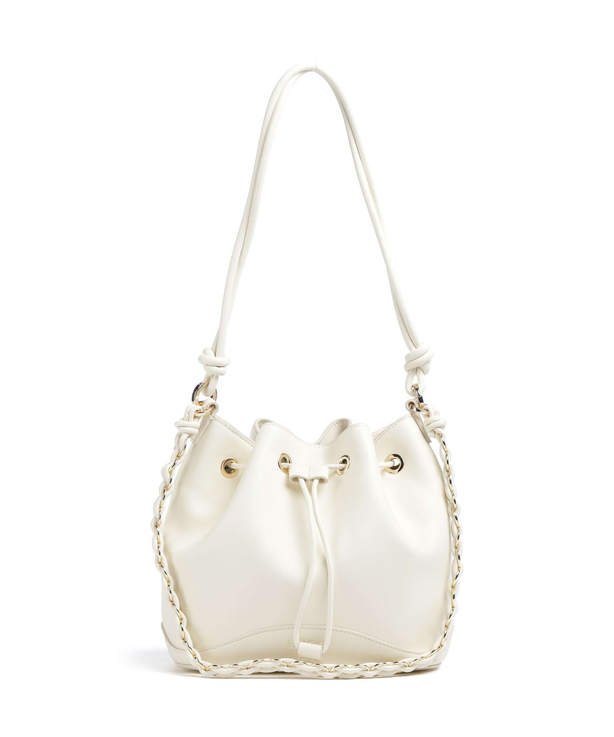 Hugo Ilary Bucket bag open white