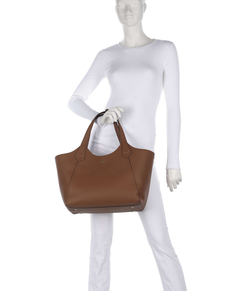BOSS Lenah Tote bag medium brown