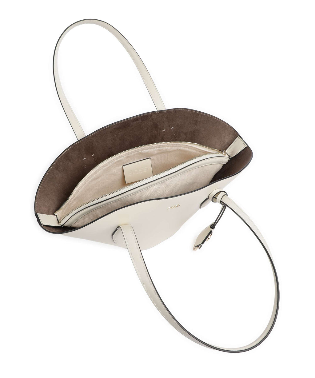 BOSS Numah Shoulder bag open white