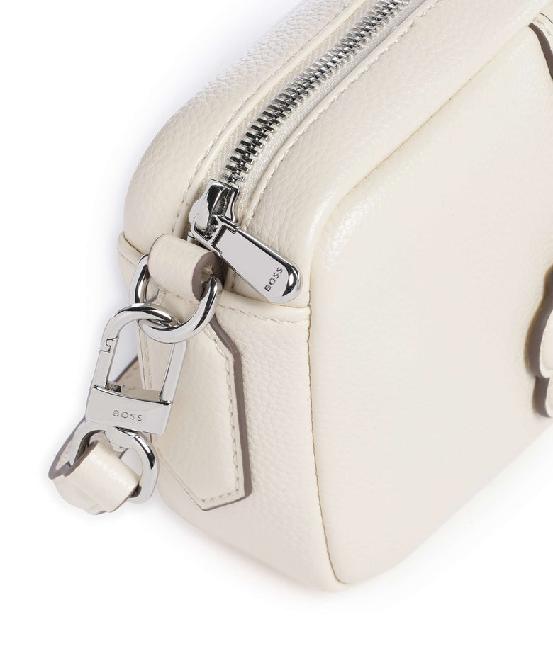 BOSS Anett Crossbody bag open white