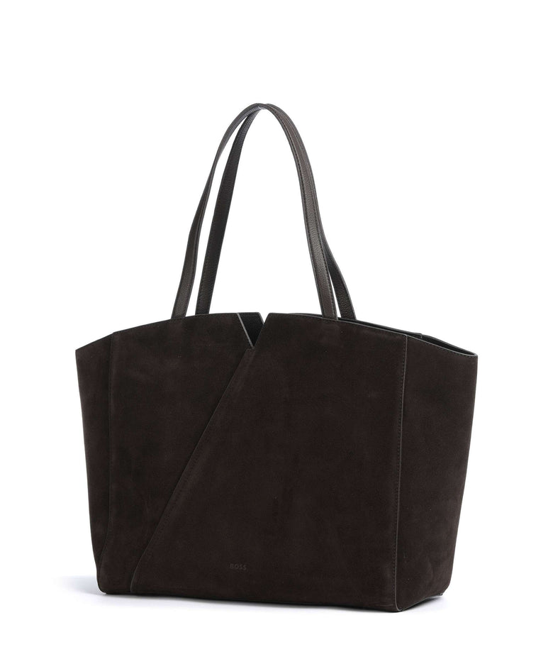 BOSS Revers Tote bag dark brown