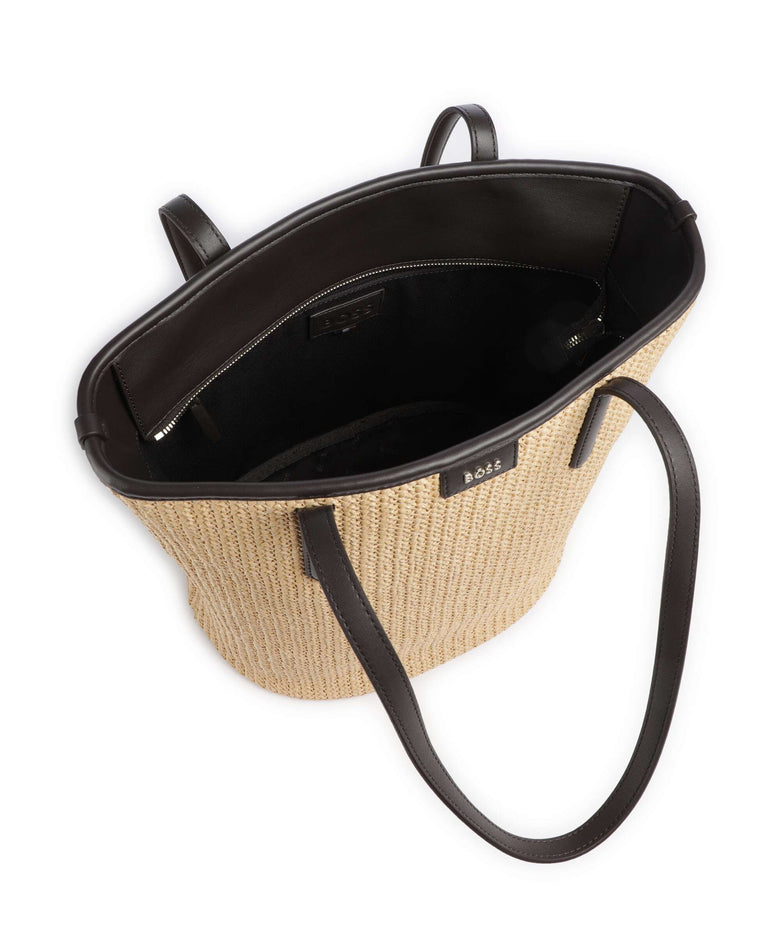 BOSS Jala Tote bag open white