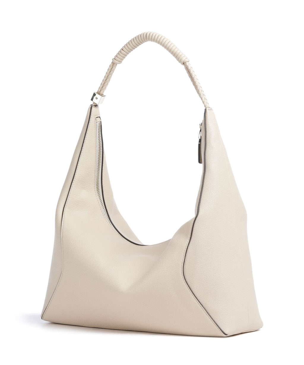 Hugo Brielle Hobo bag open white