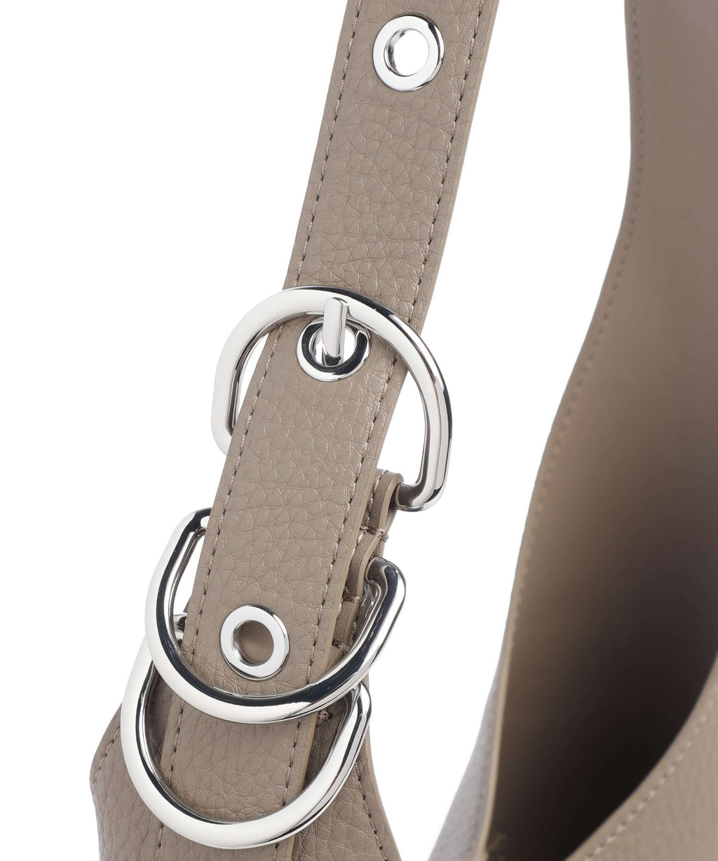 BOSS Clarice Hobo bag brown overflow