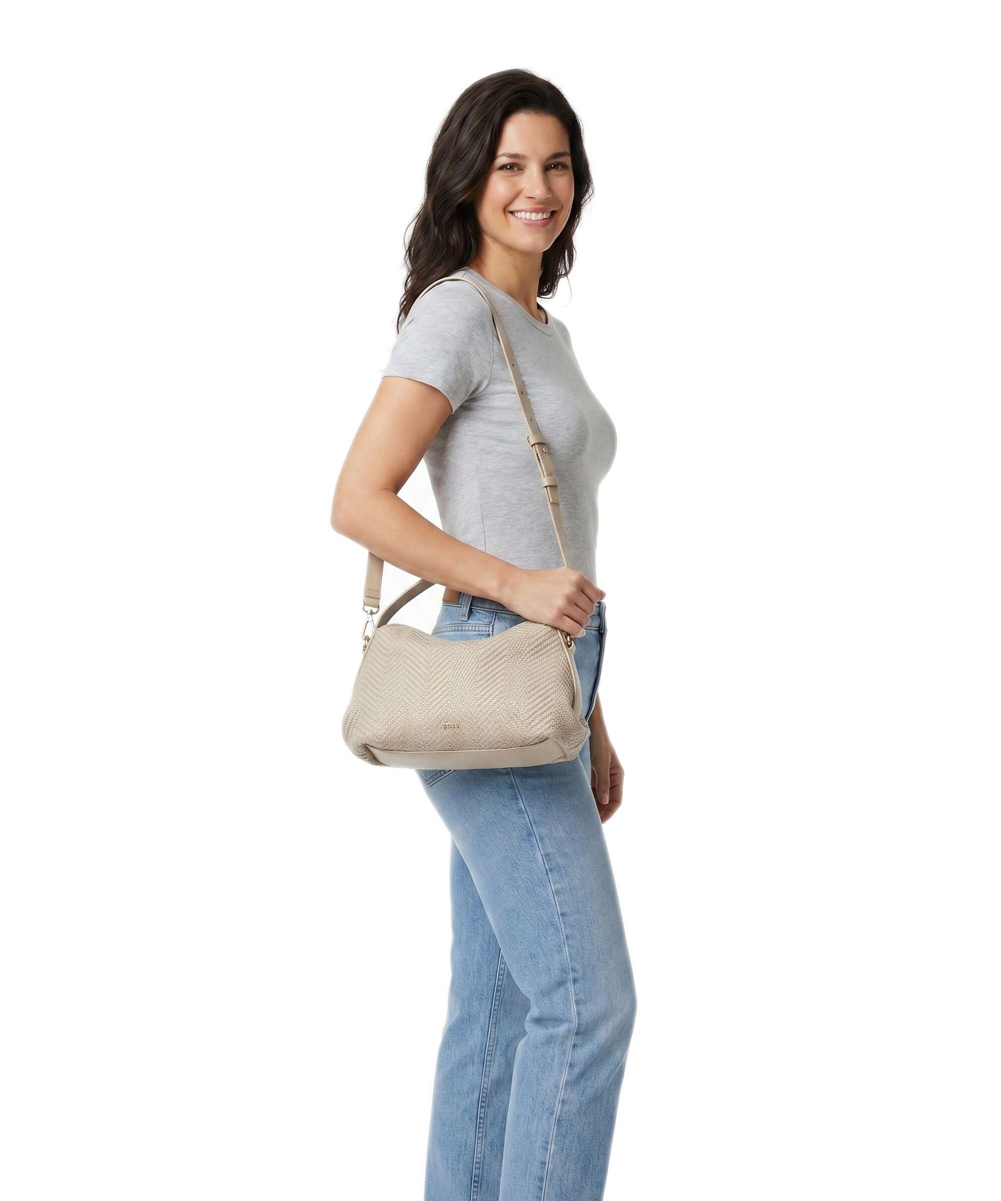 BOSS Caylie Crossbody bag light beige
