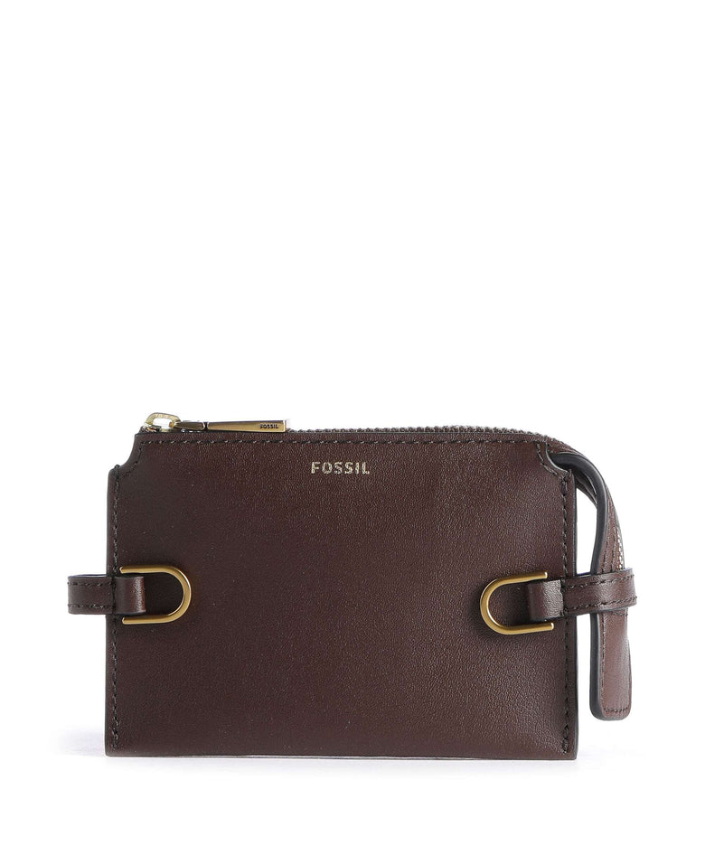 Fossil Kier Credit card holder dunkelbraun