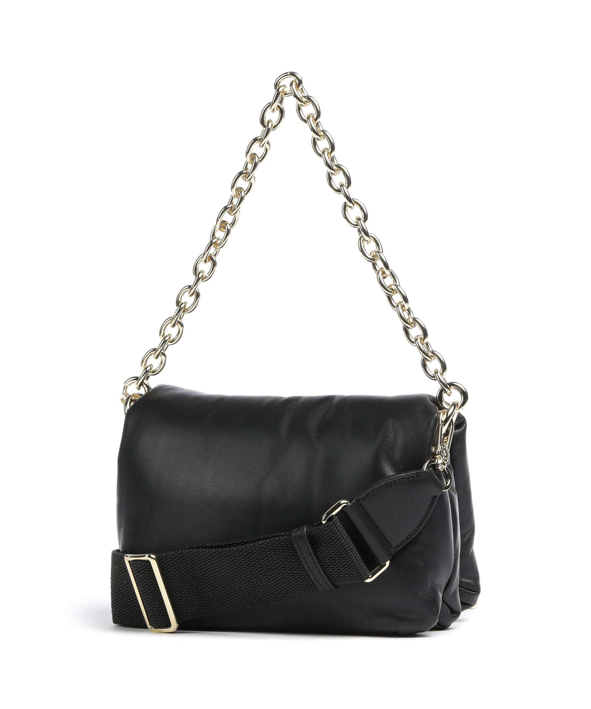 Abro Piuma_Lucido Puffer Shoulder bag black/gold