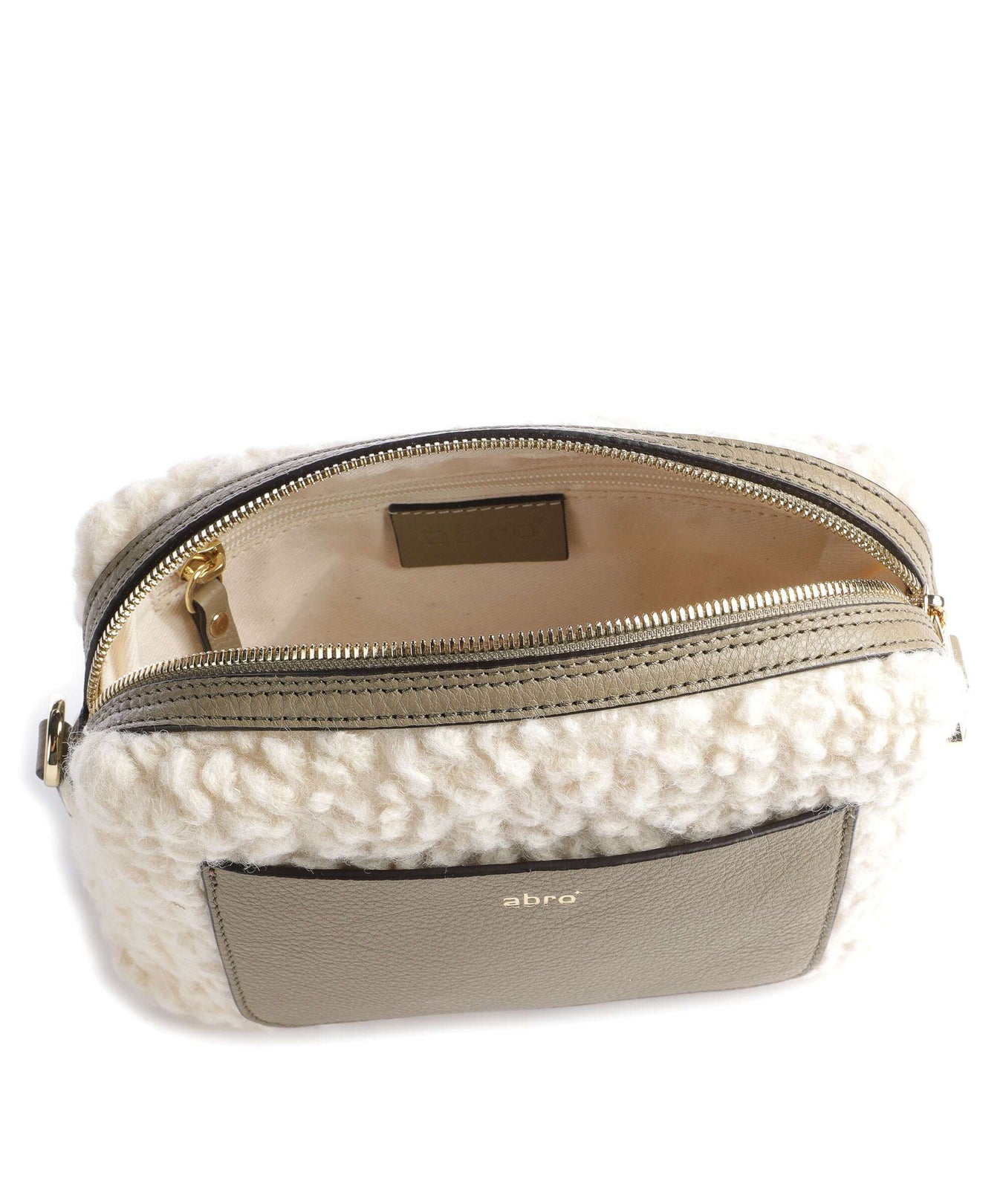 Abro Florian Raquel Crossbody bag ivory/siena