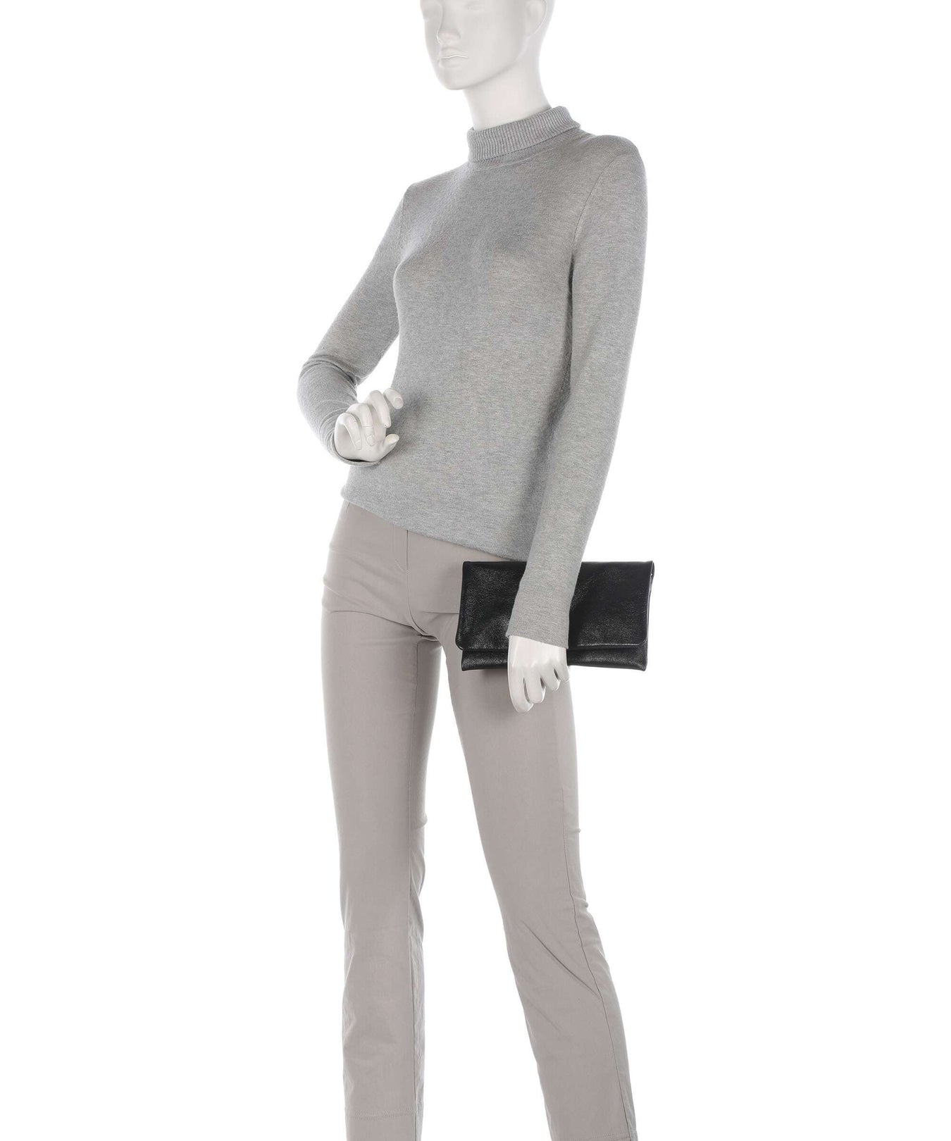 Abro Mimosa Clutch bag black/nickel