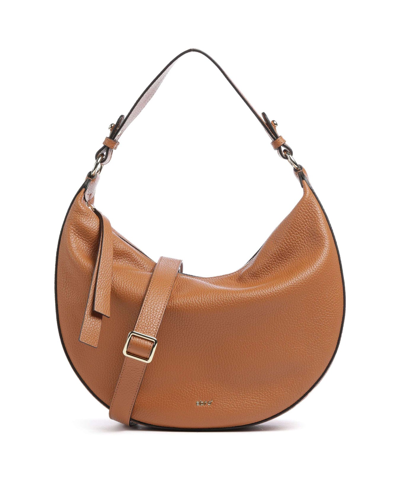 Abro Adria Lulu Small Hobo bag cuoio