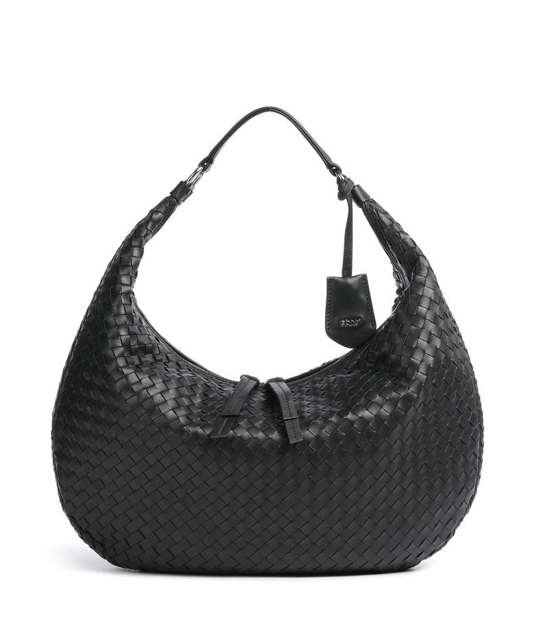 Abro Piuma Nana Hobo bag black
