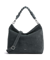 Abro Suede Soley Hobo bag sage