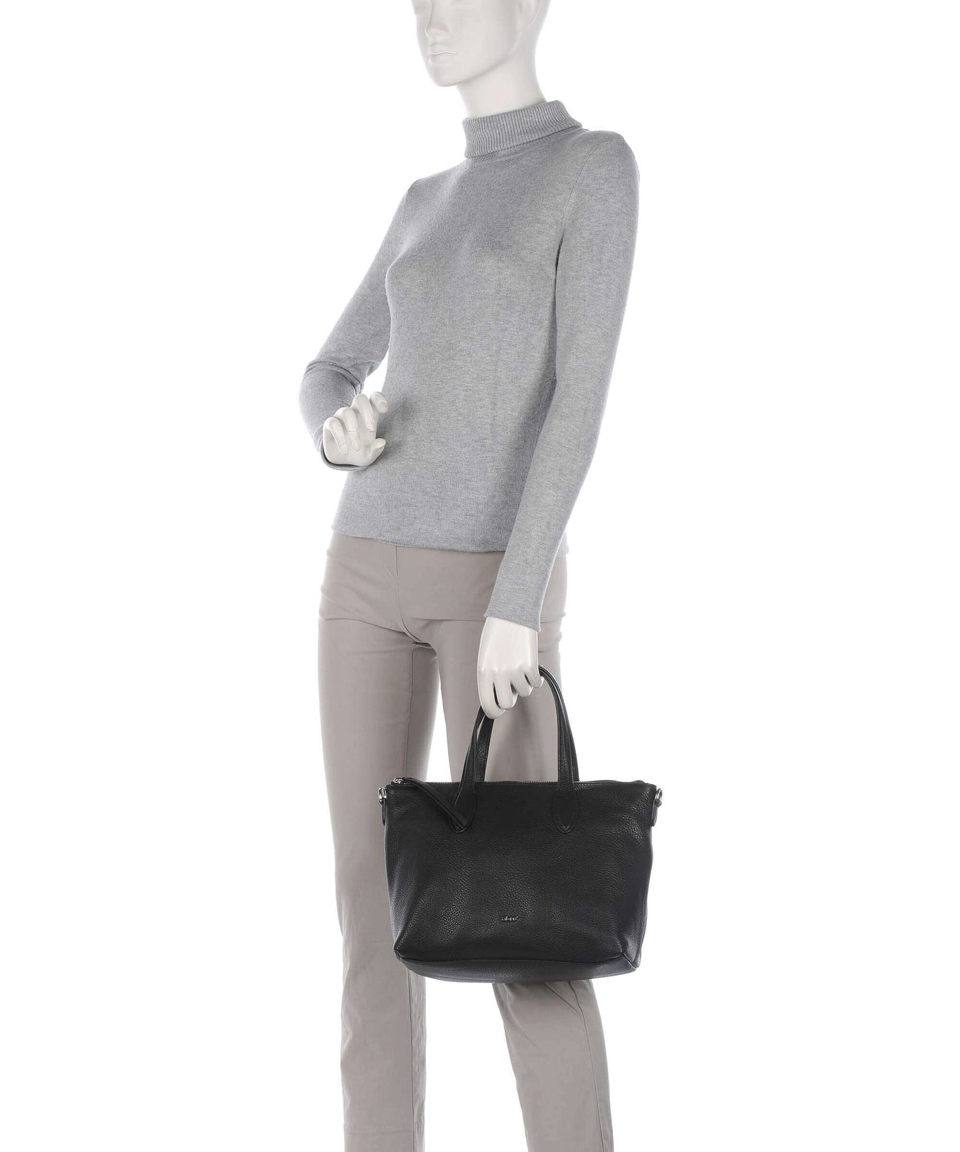 Abro Dalia Clivia Handbag black/nickel