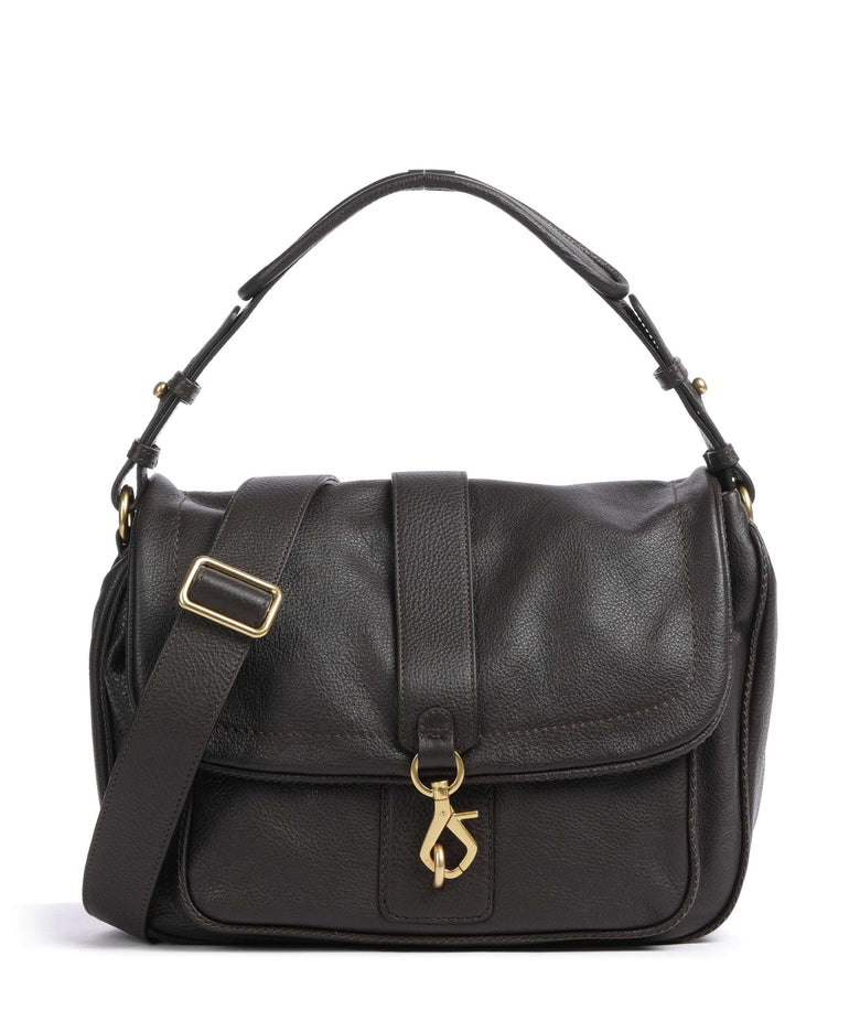 Abro Dalia Star Saddle Hobo bag brown