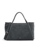 Abro Suede Willow Handbag grey