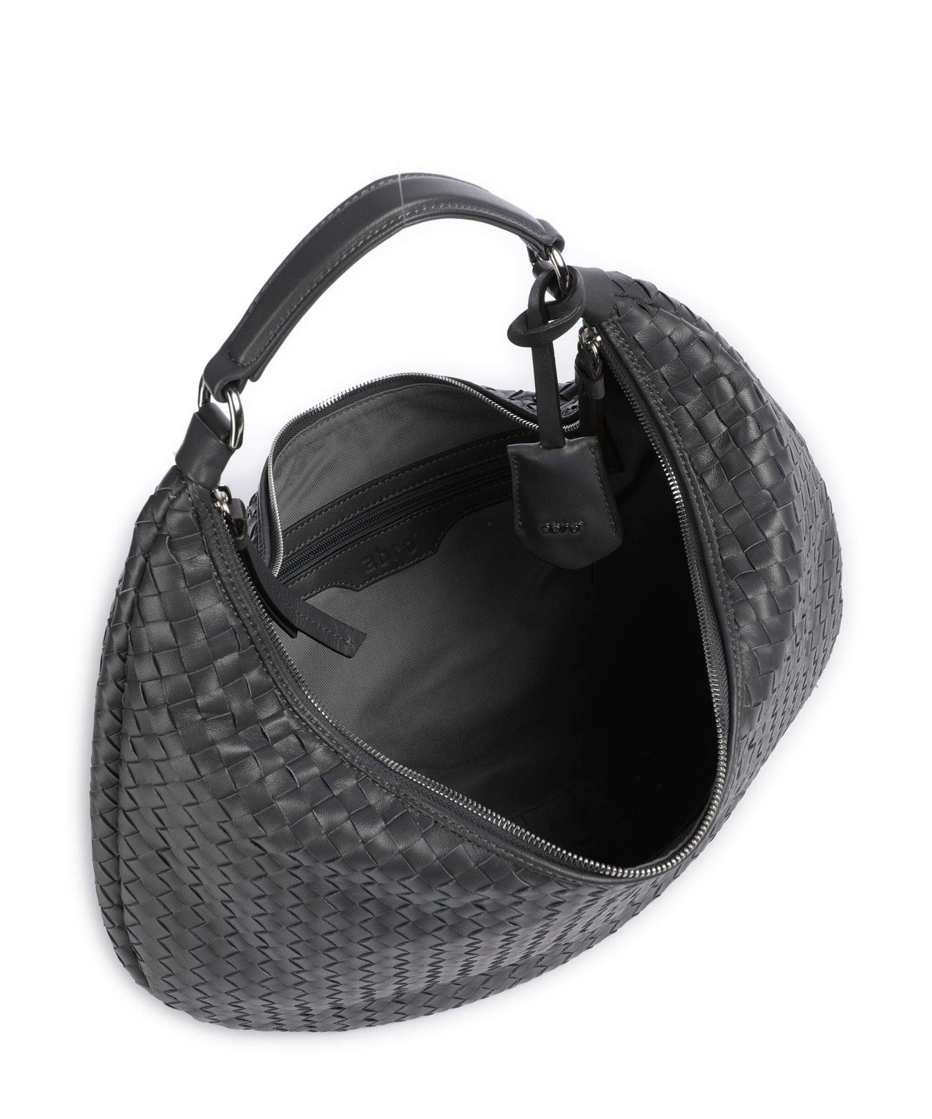 Abro Piuma Nana Hobo bag grey