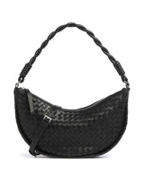Abro Piuma Moon Shoulder bag black/nickel