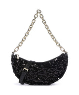 Abro Sequins Moon Torba na ramię black/gold