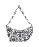 Abro Sequins Moon Torba na ramię silver