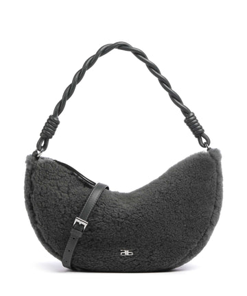 Abro Shearling Moon Torba na ramię grey