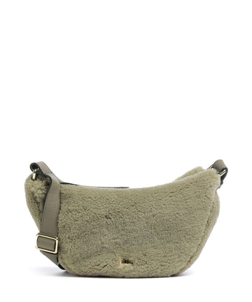 Abro Shearling By My Side Torba przez ramię siena
