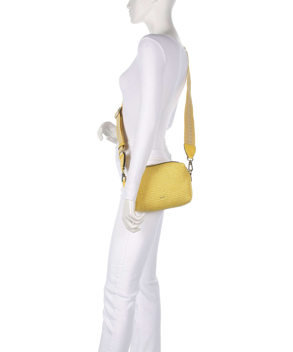 Abro Raffia Kaia Crossbody bag zabaione