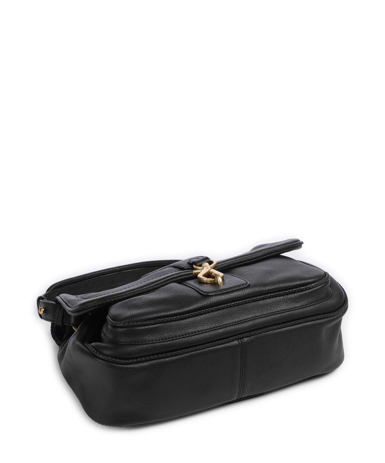 Abro Dalia Star Saddle Hobo bag black/gold