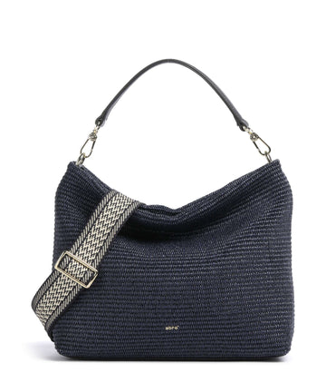 Abro Raffia Kaia Torebka worek navy