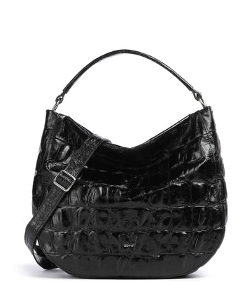 Abro Maxi Cocco Mia Torebka worek black/nickel