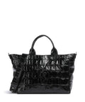 Abro Maxi Cocco Mia Handbag black/nickel