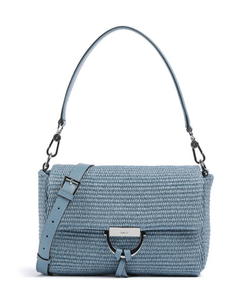 Abro Raffia Temi Torba na ramię light blue/fairy
