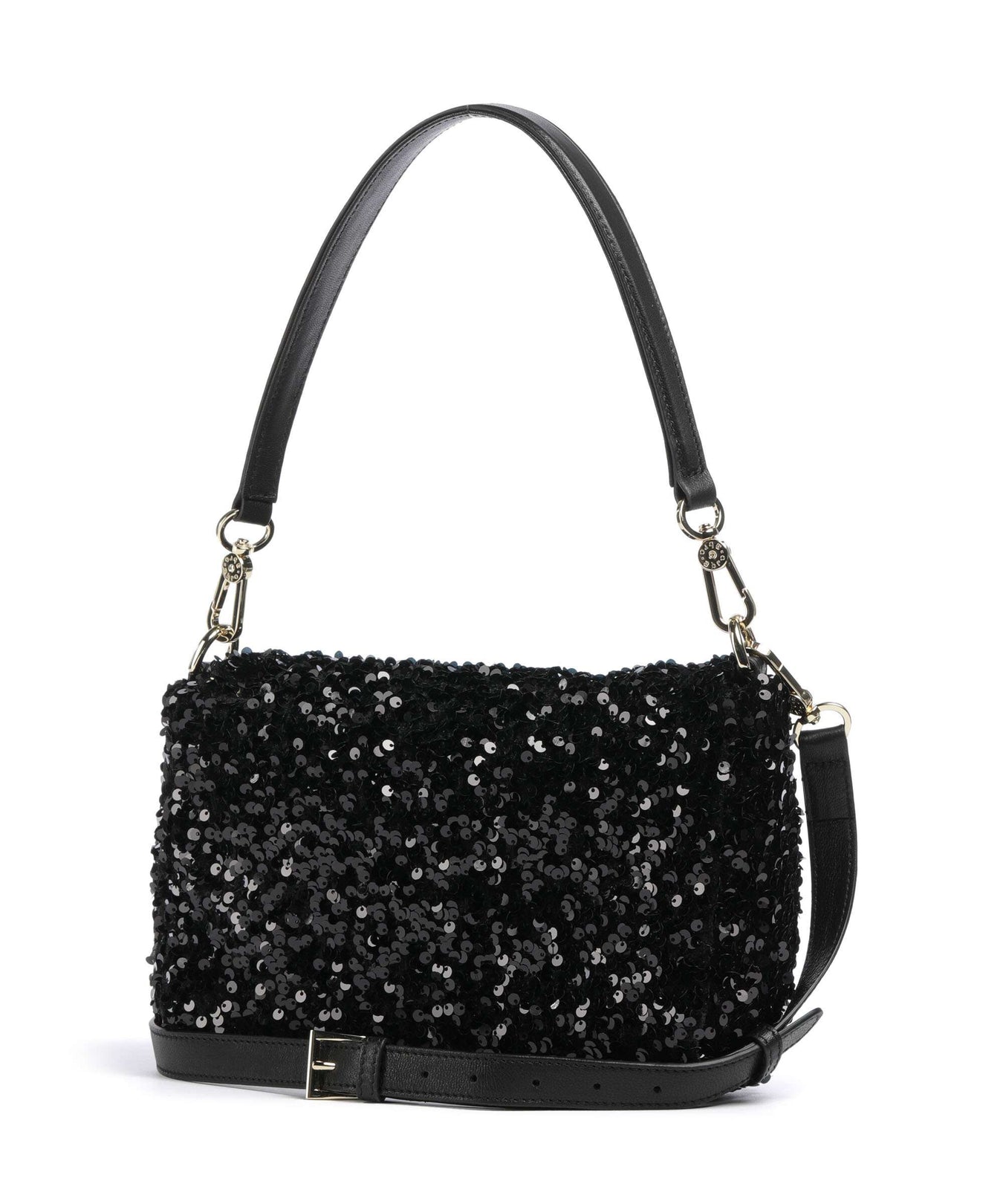 Abro Sequins Temi Shoulder bag black/gold
