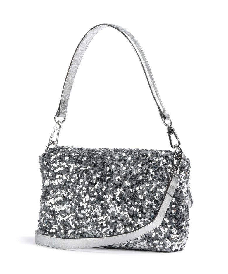 Abro Sequins Temi Shoulder bag silver