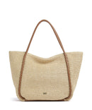Abro Maglia Raffia Willow Torba na zakupy natural