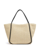 Abro Maglia Raffia Willow Torba na zakupy natural/black