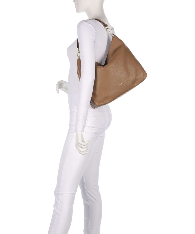 Abro Dalia Kaia Hobo bag caramel/cognac