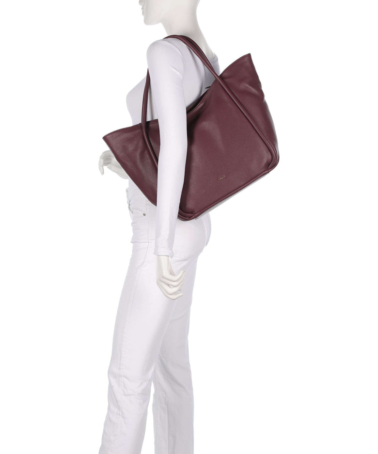 Abro Dalia Willow Tote bag bordeaux