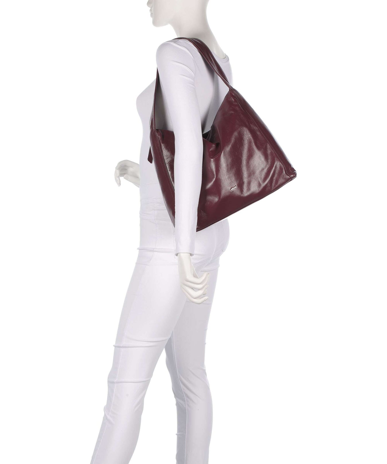 Abro Dioniso Amber Hobo bag bordeaux