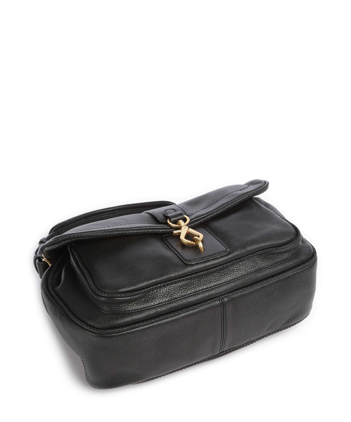 Abro Dalia Star Saddle Hobo bag black/gold