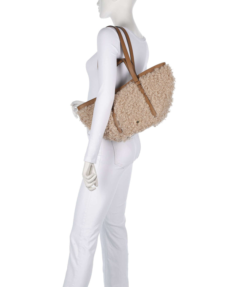 Abro Latxa Cosmo Medium Tote bag natural