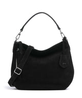 Abro Suede Juna Small Torebka worek black/nickel