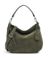 Abro Suede Juna Small Torebka worek oliv