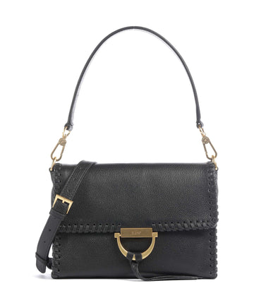 Abro Dalia Temi Stitch Torba na ramię black/gold
