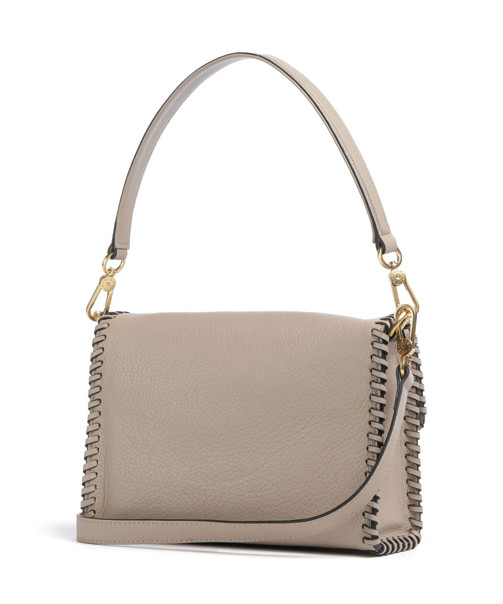 Abro Dalia Temi Stitch Shoulder bag siena