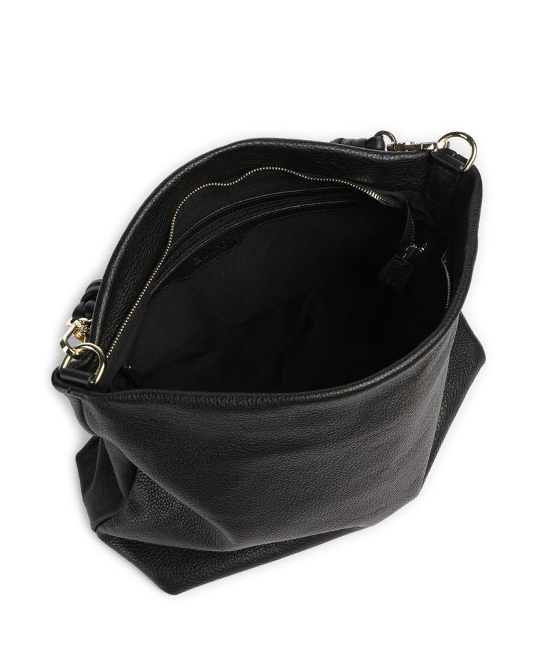 Abro Dalia Soley Hobo bag black/gold