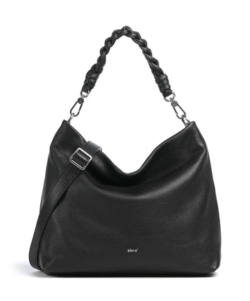 Abro Dalia Soley Torebka worek black/nickel